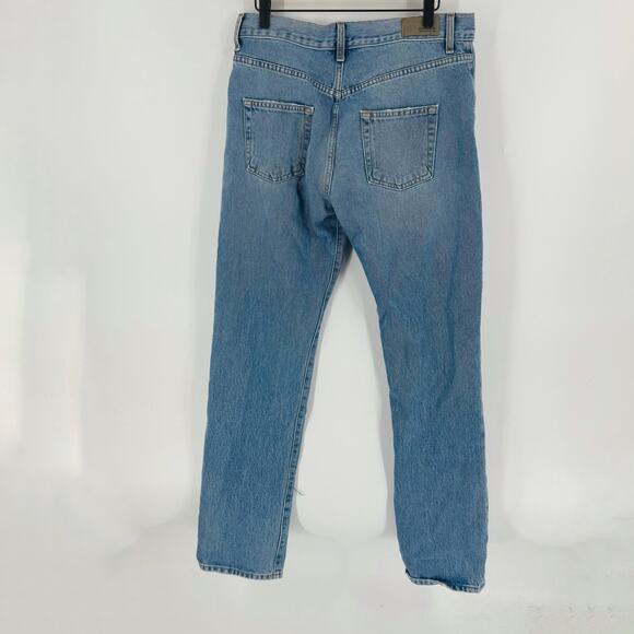 Carmar NWT Distressed Boyfriend Straight Leg Jeans Cotton Denim Size 29 - Picture 2 of 9
